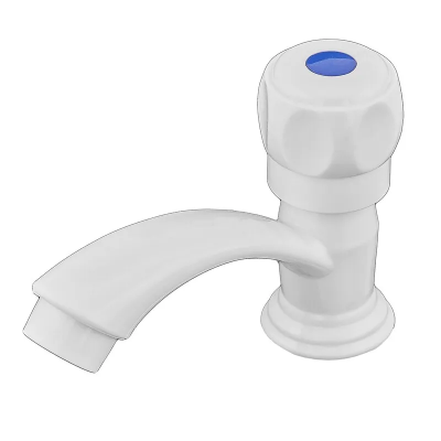 Кран для холодної води Plamix Mono-001-B White (PM0676)
