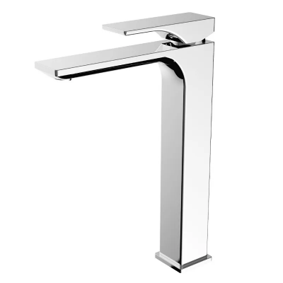 Змішувач для умивальника Koer KB-11010-01 високий (Колір хром) (KR3482)