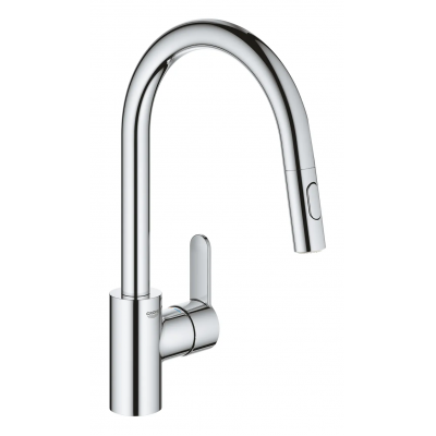 Змішувач для кухні з висувним виливом Grohe Eurostyle Cosmopolitan (31482003)