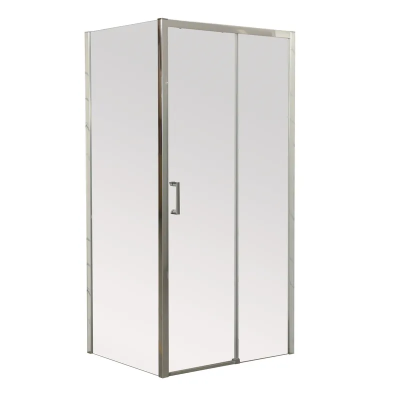 Душова кабіна без піддону Mixxus Premium DIVERSE SC03-120x80x195-TR Chrome прозоре скло 6мм (MI6867
