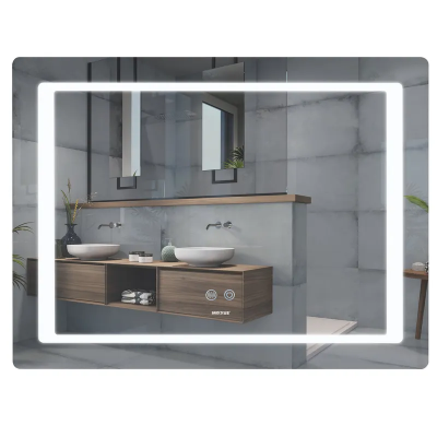 Дзеркало Mixxus STYLE MR13-90x70-REVERSE з LED Touch, Anti-fog, димером, рег. яскравості (MI6667)