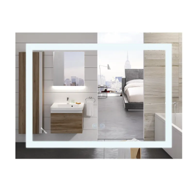 Дзеркало Mixxus WARM MR12-70x50-REVERSE з LED Touch, Anti-fog, димером, регулюванням яскравості (MI