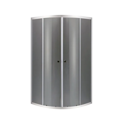 Душова кабіна без піддону Mixxus PLAIN SC01-90x90x185-GR CHROME сіре тоноване скло 4мм (MI6900)